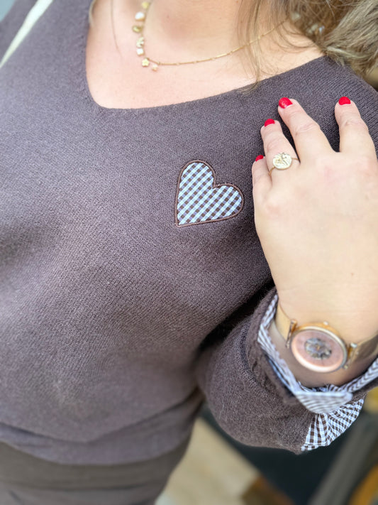 Pull Coeur Théodore