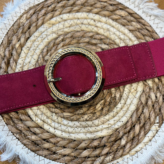 Ceinture framboise