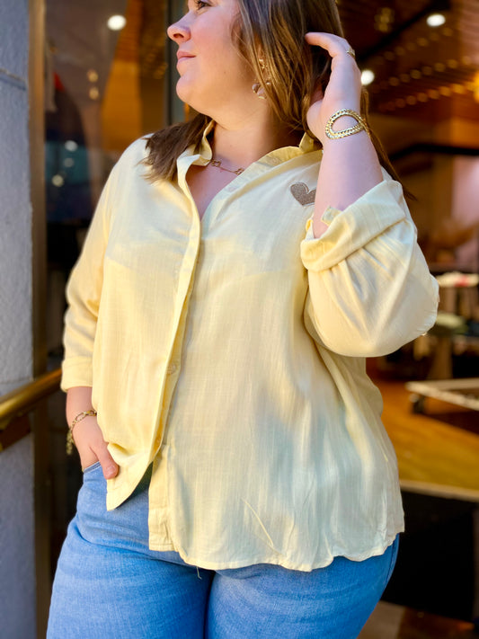 Chemise Ella jaune