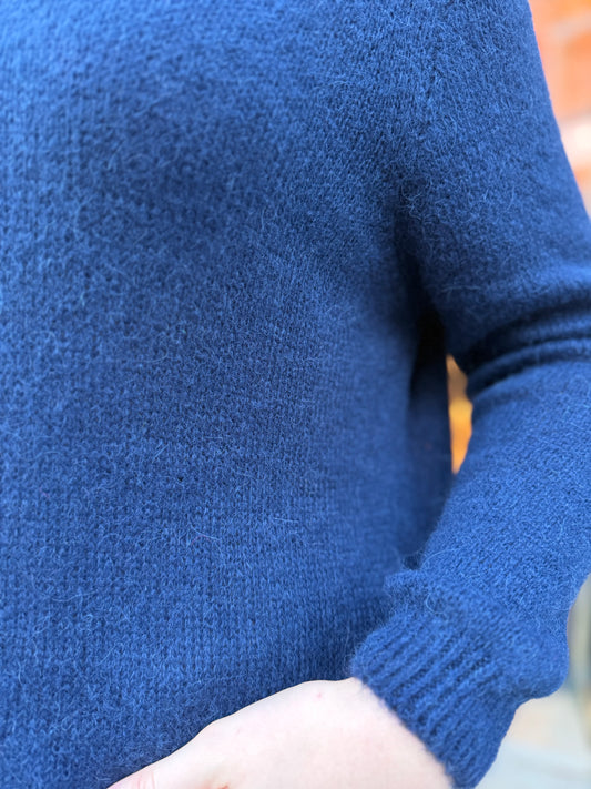Maille V Marine