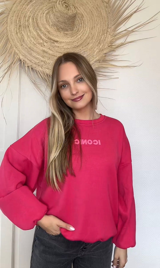 Sweat à capuche Iconic