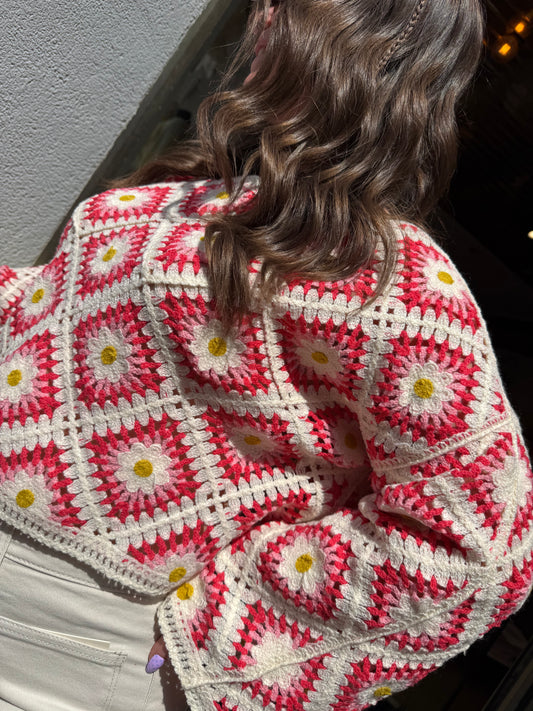 Haut macramé Noémie