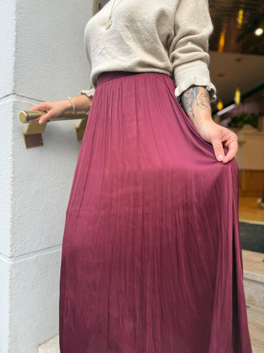 Jupe Bordeaux