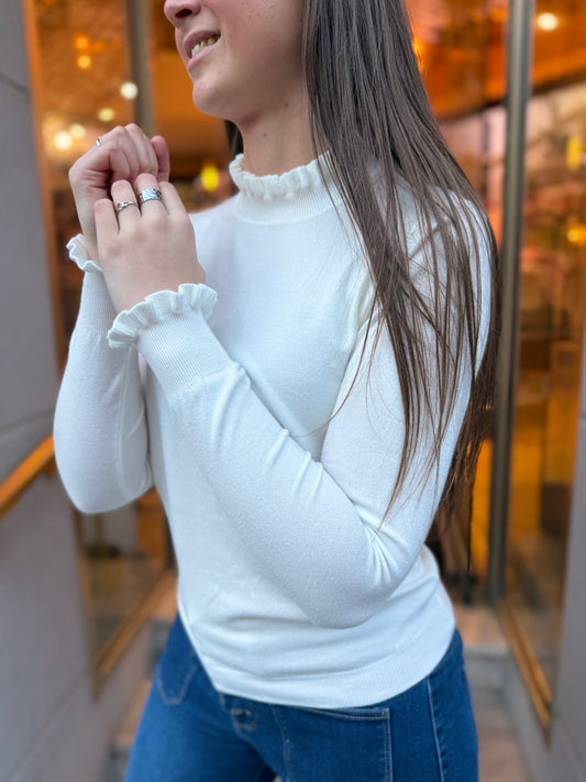 Pull Manon Blanc