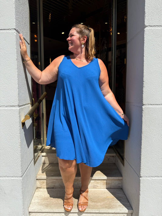 Robe Alice - Bleu Roi