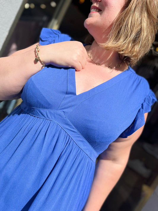 Robe Fluide Ninon femme grande taille - Boutique Cactus
