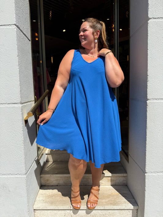 Robe Alice - Bleu Roi
