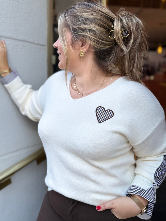 Pull Coeur Théodore