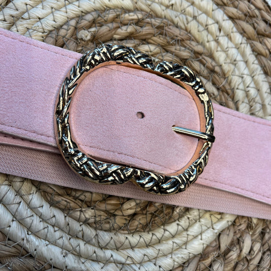 Ceinture rose pastel