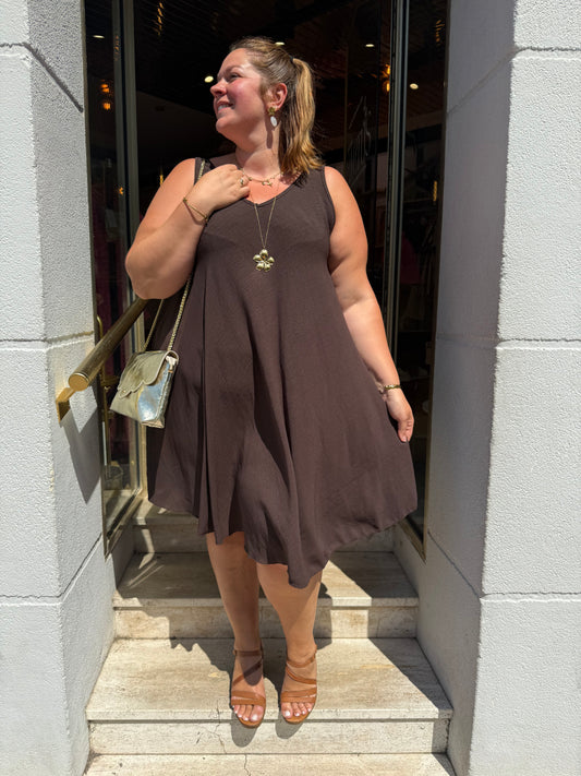 Robe Alice - Chocolat
