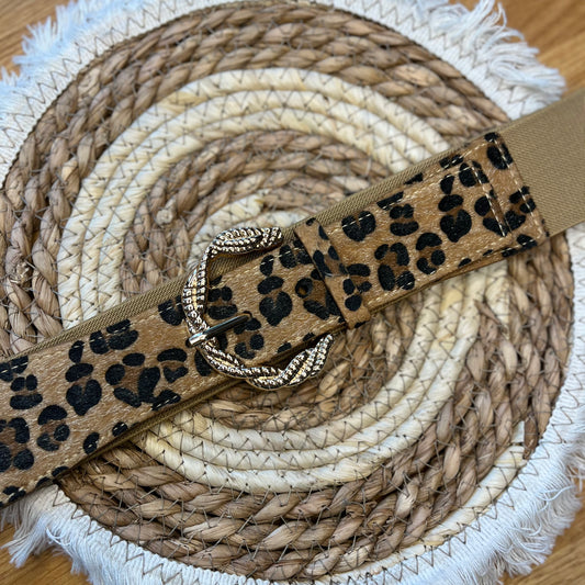 Ceinture léopard