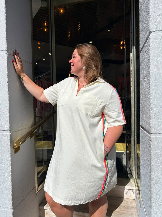 Robe Polo Riviera - Écru