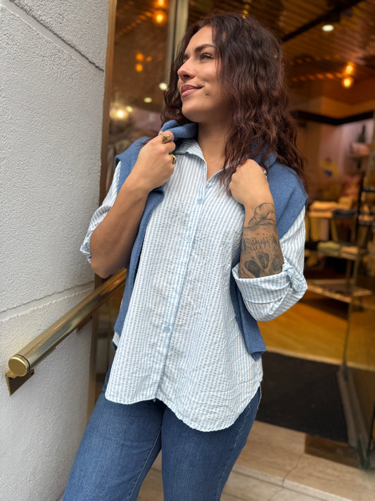 Chemise rayée Anae