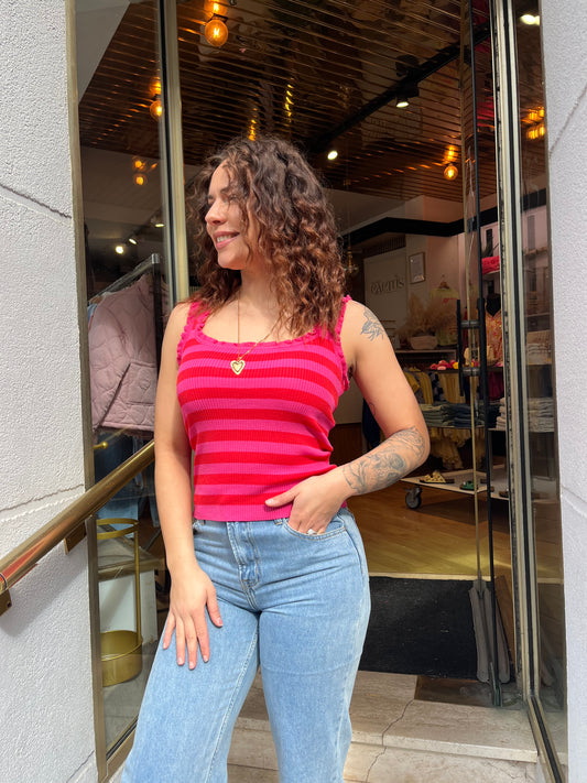 Debardeur en maille Nono