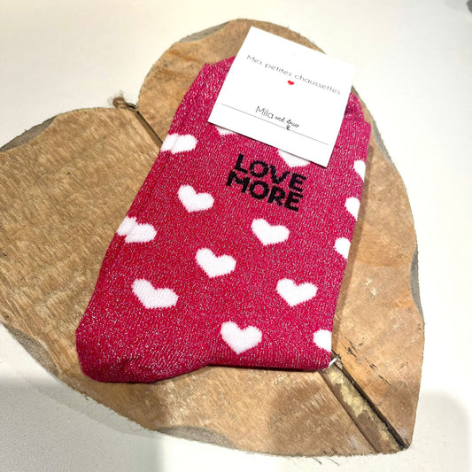 Chaussette love more