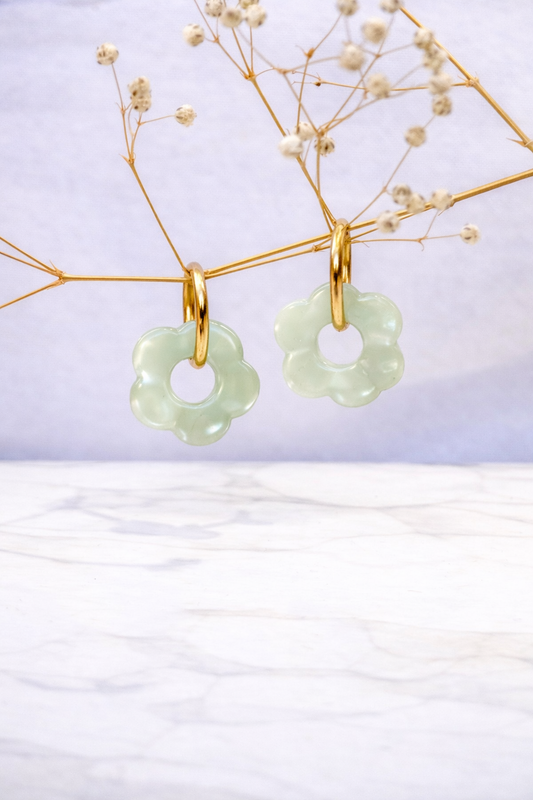 Boucle d’oreille amande