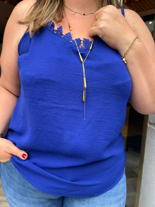 Débardeur Bertille Bleu