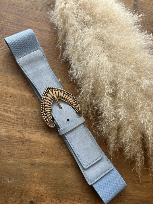 Ceinture elastique bleu ciel