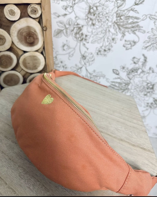 Sac banane Julie corail