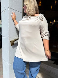 Blouse beige Elia
